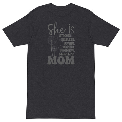 She is my Mom Embroidery design - Magandato