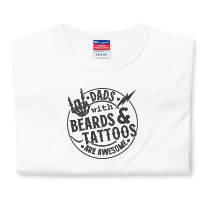 Dad's Beards & Tattoos Embroidered Design - Magandato